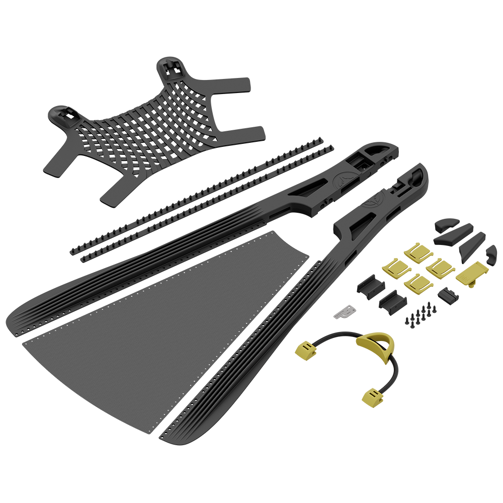 FoldingFins component parts